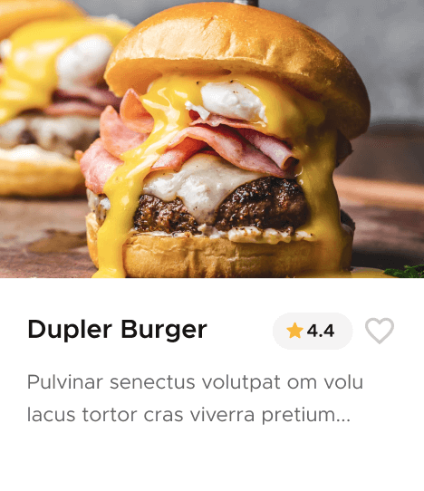 Dupler burger
